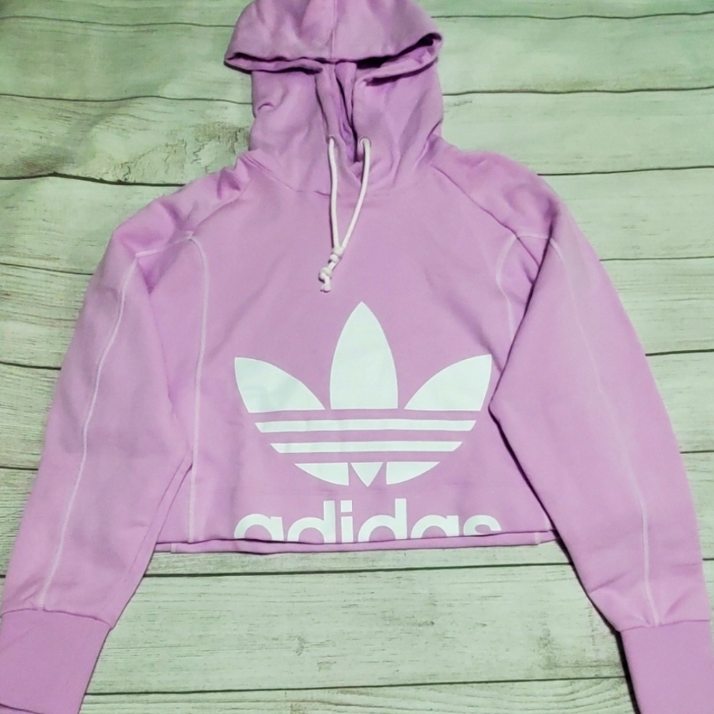 Adidas Women Original Cropped Lilac
